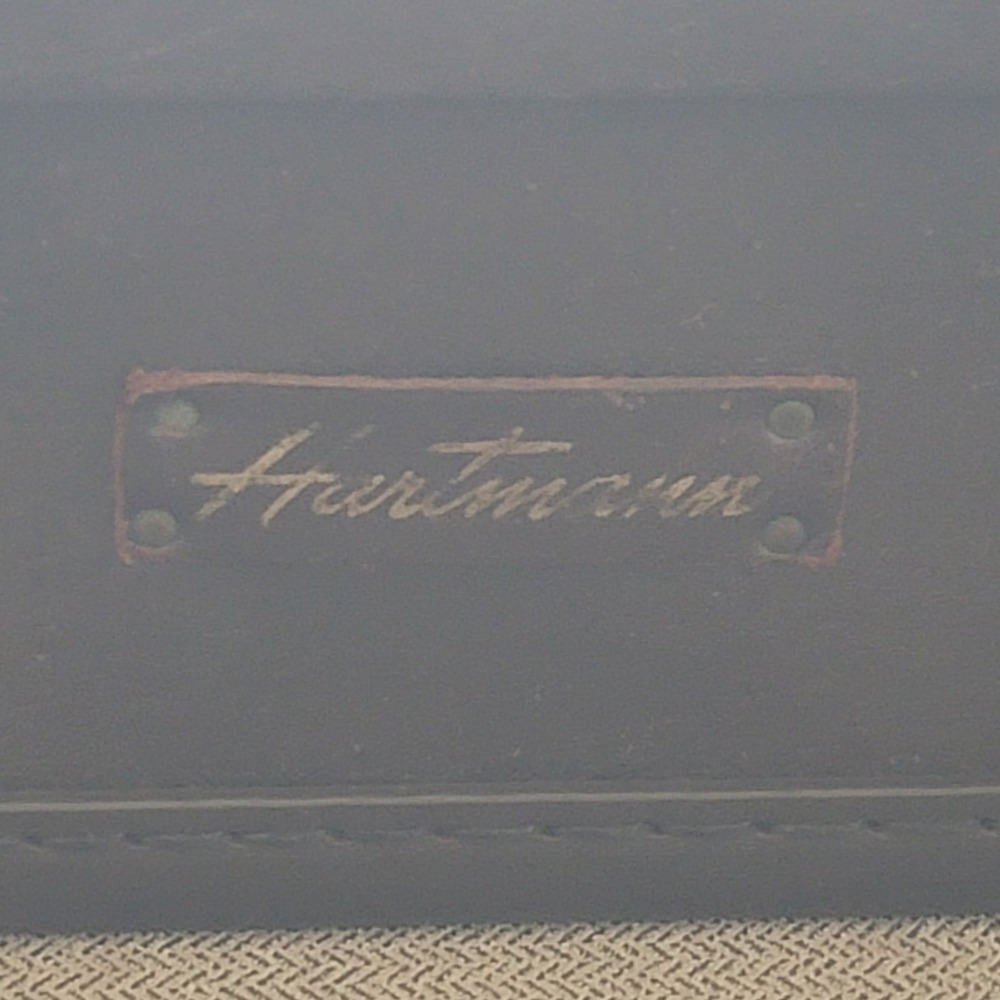 Vintage Hartmann Escort Vinyl‎ Attache Case Brown Briefcase 18 Inch - Picture 16 of 16